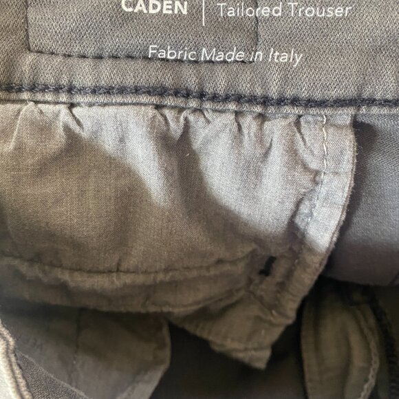 AG Caden Tailored Trouser Size 25R - Color: Sulfur Night Shadow - Picture 10 of 12